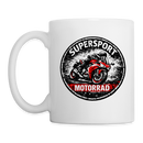 Ducati supersport [Tasse Weiß] - Grunge Badge - Einseitig