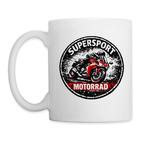 Ducati supersport [Mug White] - Insignia Grunge - Una cara