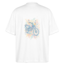 Yamaha XT 600 [Motorisera] - Oversize skjorta Baksida Akvarell - Vit