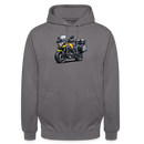 Suzuki dl 800 [Hoodie] - Karikatuur - Borstafdruk
