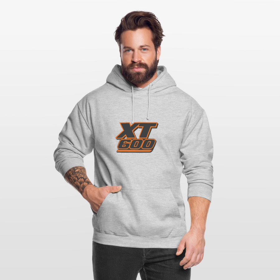 Unisex Hoodie - Hellgrau meliert