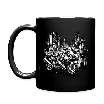 Suzuki hayabusa gsx1300r [Tasse Schwarz] - Manga Neon City - Einseitig