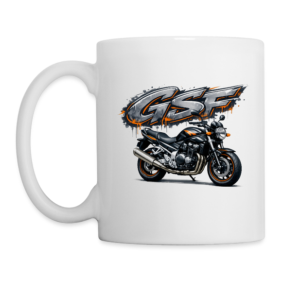 Suzuki gsf 650 [Cup Wit] - Graffiti Vlotter - Enkelzijdig