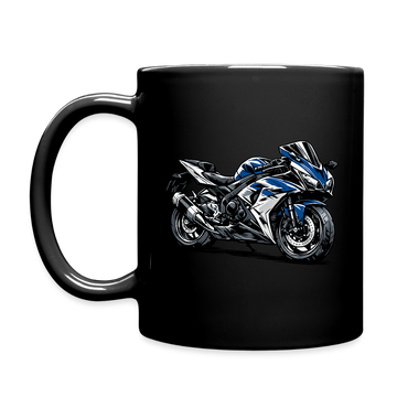 Suzuki gsx-r 600 [Tasse Schwarz] - Manga Neon City - Einseitig