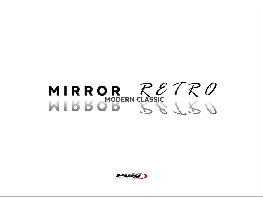 KTM 890 DUKE R [2025] – Specchietto retrovisore retrò – Alluminio anodizzato