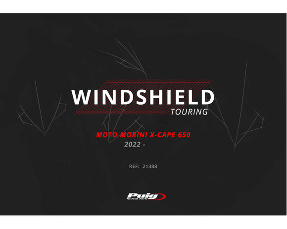 MOTO MORINI X-CAPE 700 [2024] – Touring-näyttö – sävytetty