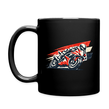 Suzuki gsx-r 600 [Tasse Schwarz] - Retro Rallye - Einseitig