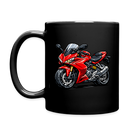 Ducati supersport [Tasse Schwarz] - Karikatur - Einseitig