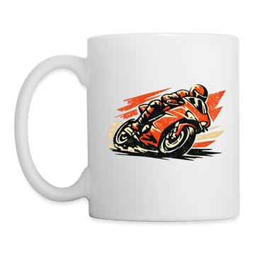Ducati supersport [Tasse Weiß] - Retro Rallye - Einseitig