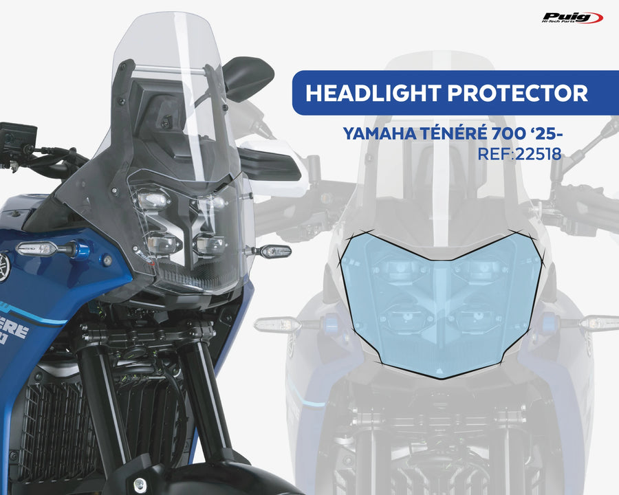 YAMAHA TENERE 700 RALLY EDITION [2025] — Защита фар — Прозрачный