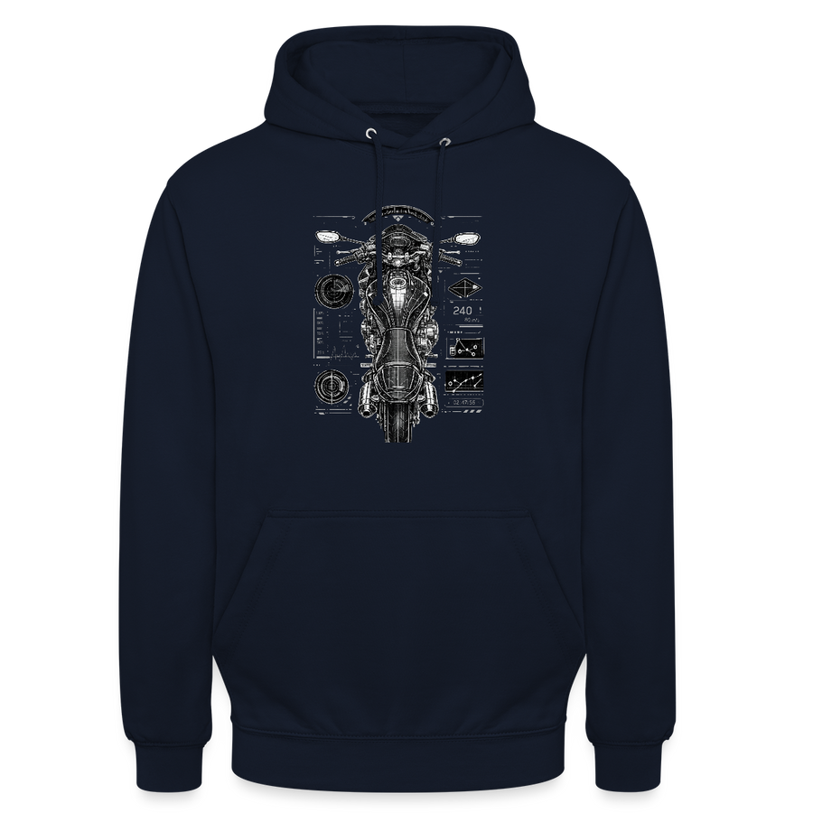 Suzuki gsf 650 [Hoodie] - Technologie descendante - Impression poitrine