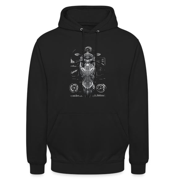 Ducati supersport [Hoodie] - Top-Down Tech - Brust Print