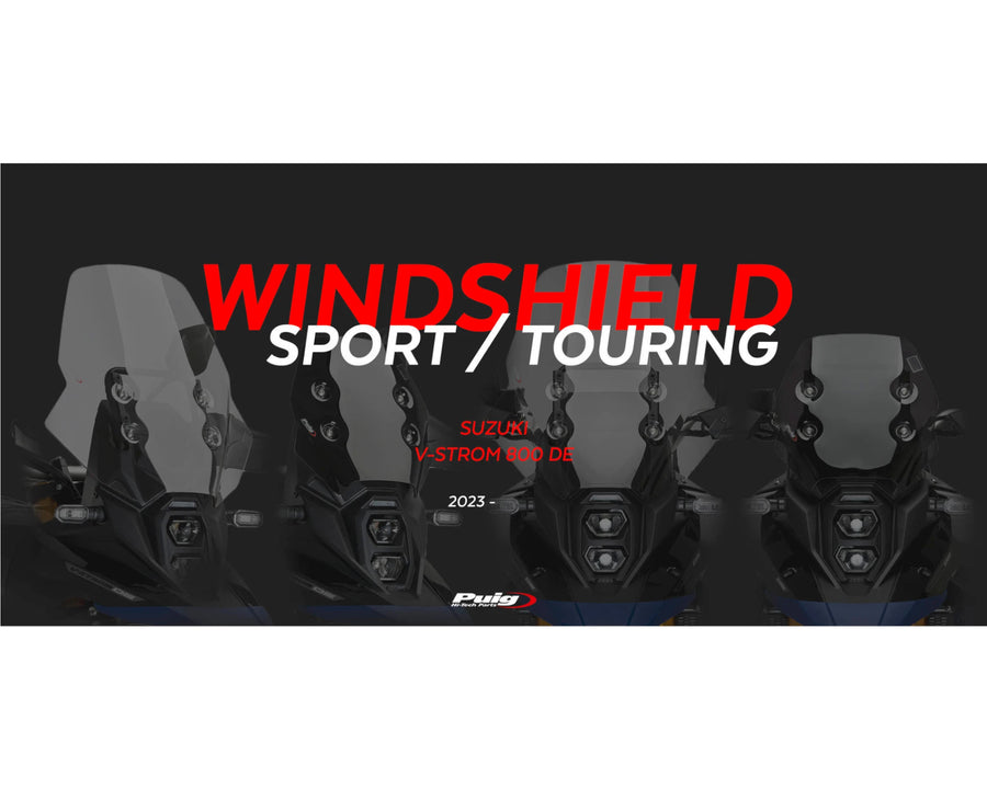 SUZUKI DL 800 V-STROM [2025] – Touring Screen – Transparent
