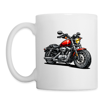 Harley davidson sportster [Mug White] - Caricatura - Una cara