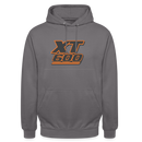 Hoodie unisex - mellangrå