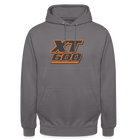 Hoodie unisex - mellangrå