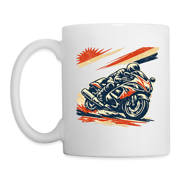 Suzuki hayabusa gsx1300r [Tasse Weiß] - Retro Rallye - Einseitig