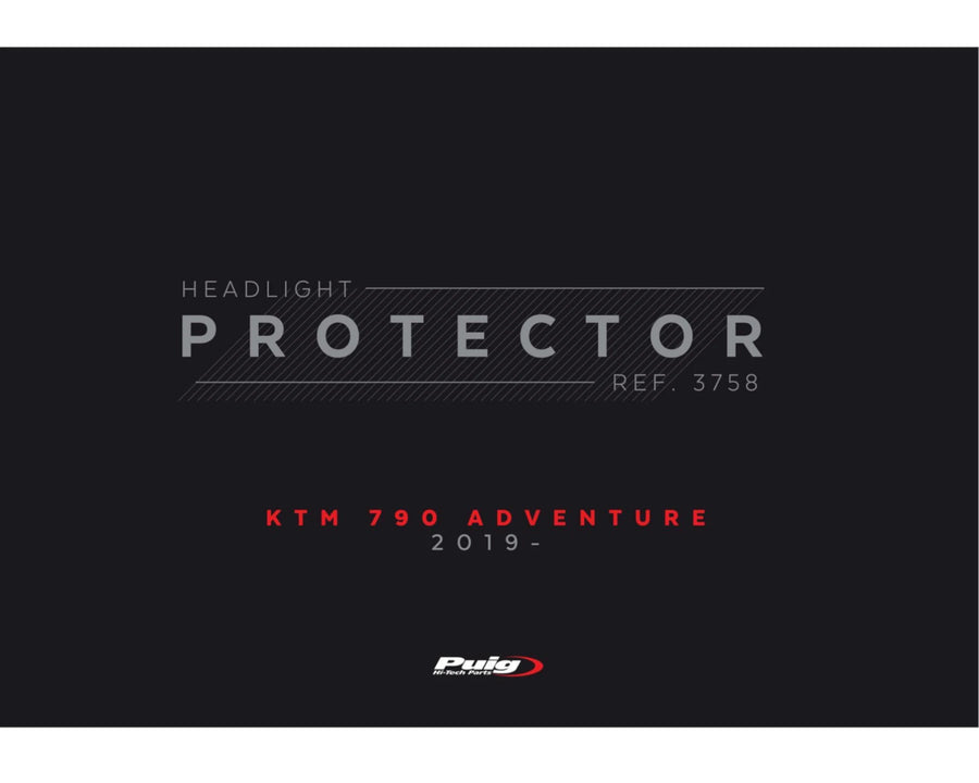 KTM 390 ADVENTURE SW [2024] – Koplampbescherming – Transparant