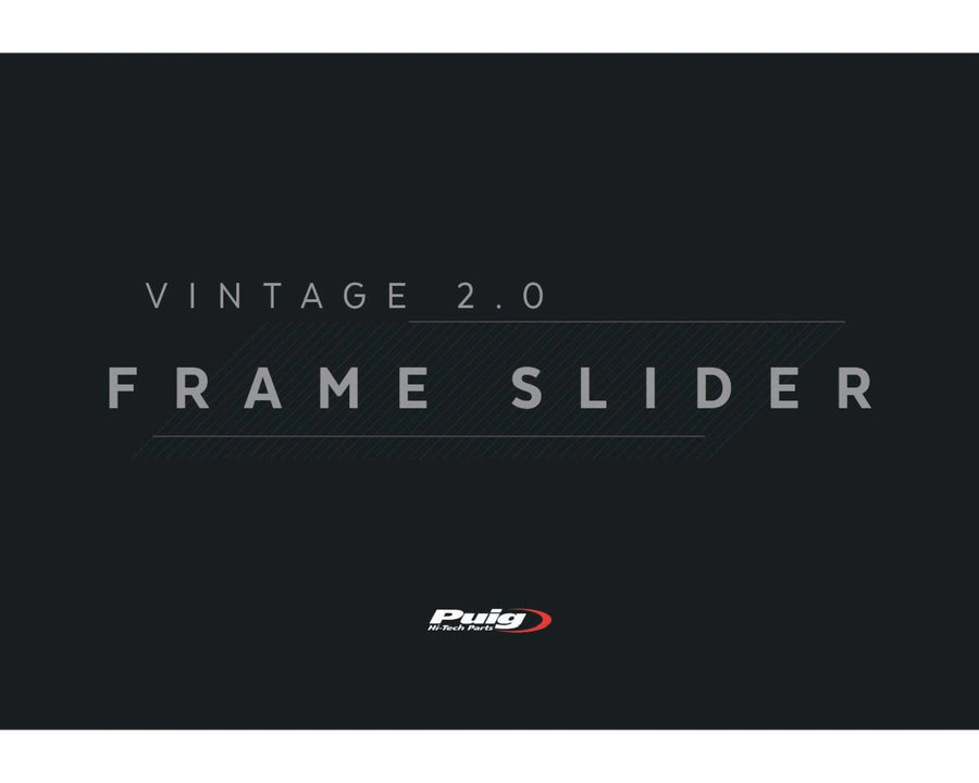 HONDA CMX 500 REBEL SE [2025] – Rahmen Sturzpads Vintage 2.0 – Schwarz