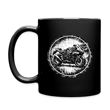 Suzuki gsx-r 600 [Tasse Schwarz] - Grunge Badge - Einseitig
