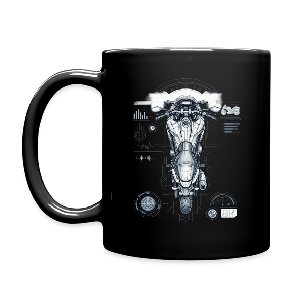 Honda nc 700 [Cup Zwart] - Top-Down Tech - Enkelzijdig