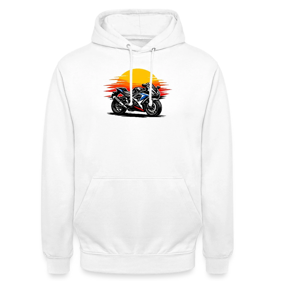 Suzuki gsx-r 600 [Hoodie] - Sunset Split - Brysttrykk