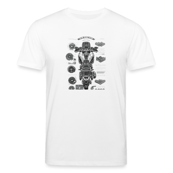 Suzuki dl 800 [Camiseta] - Top-Down Tech - Estampado en el pecho