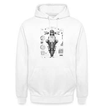 Bmw r ninet pure [Hoodie] - Top-Down Tech - Brust Print