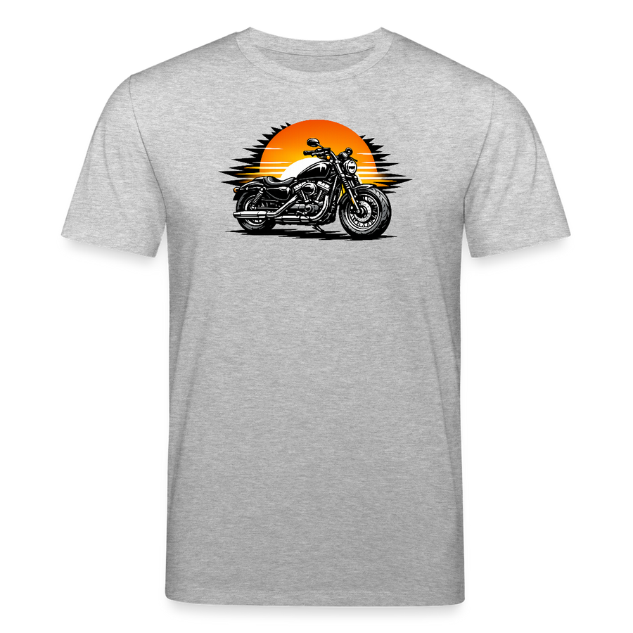 Harley davidson sportster [T-Shirt] - Sunset Split - Brust Print