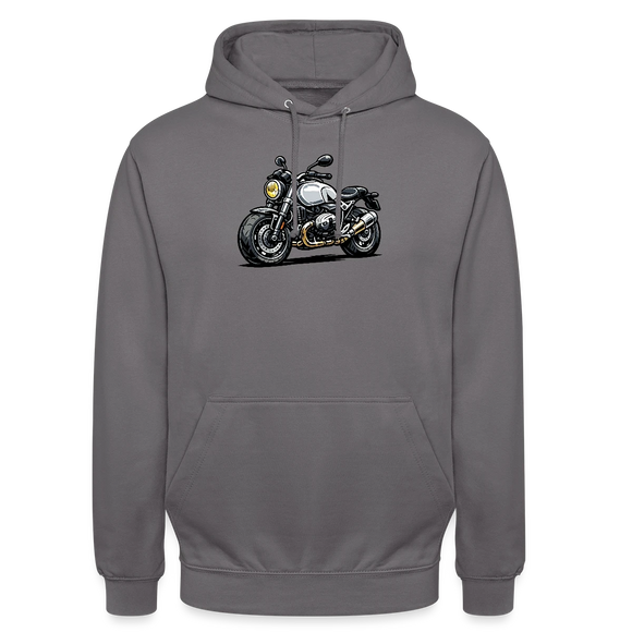 Bmw r ninet pure [Hoodie] - Karikatuur - Borstafdruk