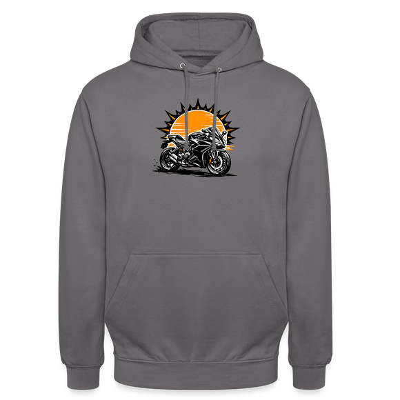 Ducati supersport [Hoodie] - Sunset Split - Brust Print