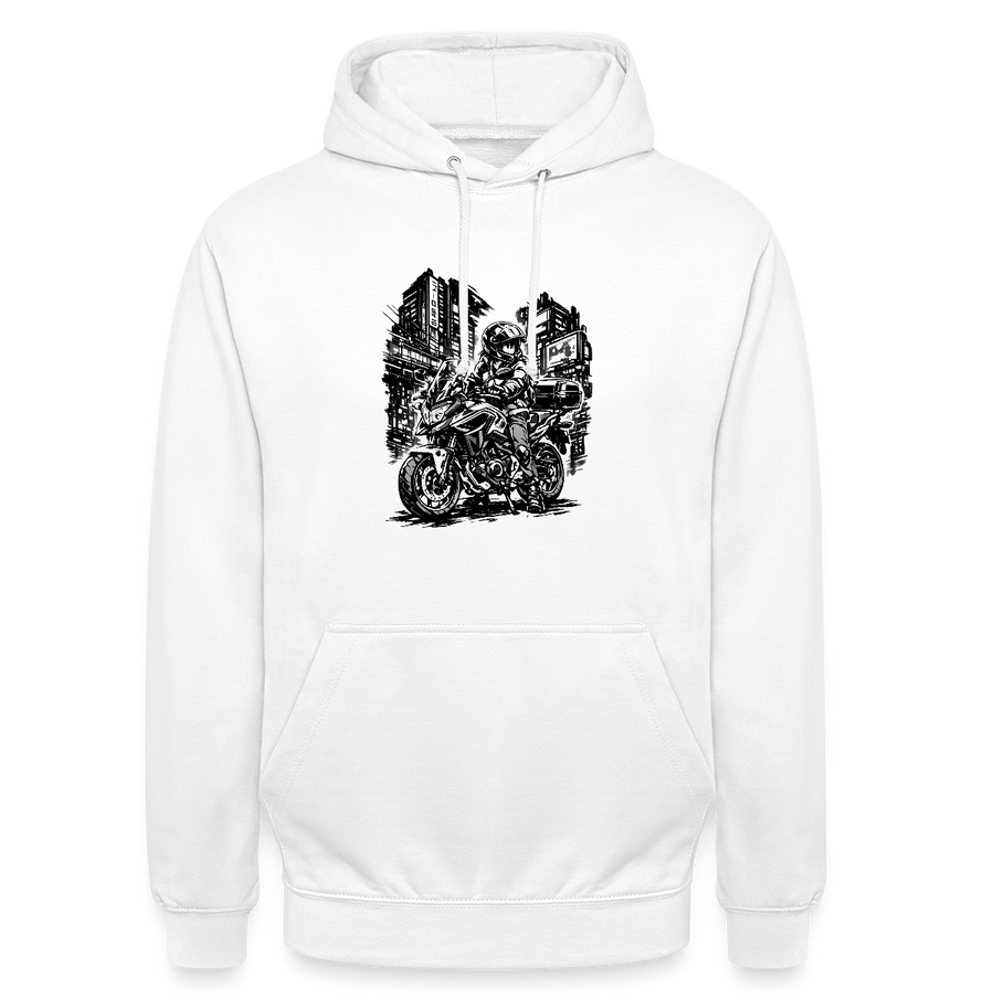 Honda nc 700 [Felpa con cappuccio] - Manga Neon City - Stampa sul petto