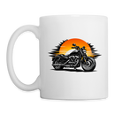 Harley davidson sportster [Mug White] - Sunset Split - Una cara