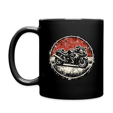 Suzuki hayabusa gsx1300r [Tasse Schwarz] - Grunge Badge - Einseitig