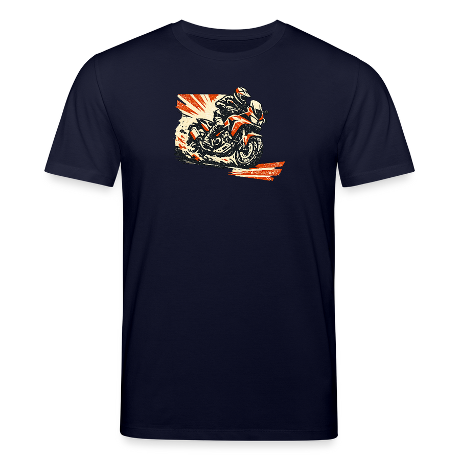 Honda nc 700 [T-Shirt] - Retro Rallye - Brust Print