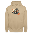 Honda nc 700 [Hoodie] - Retro Rallye - Brust Print