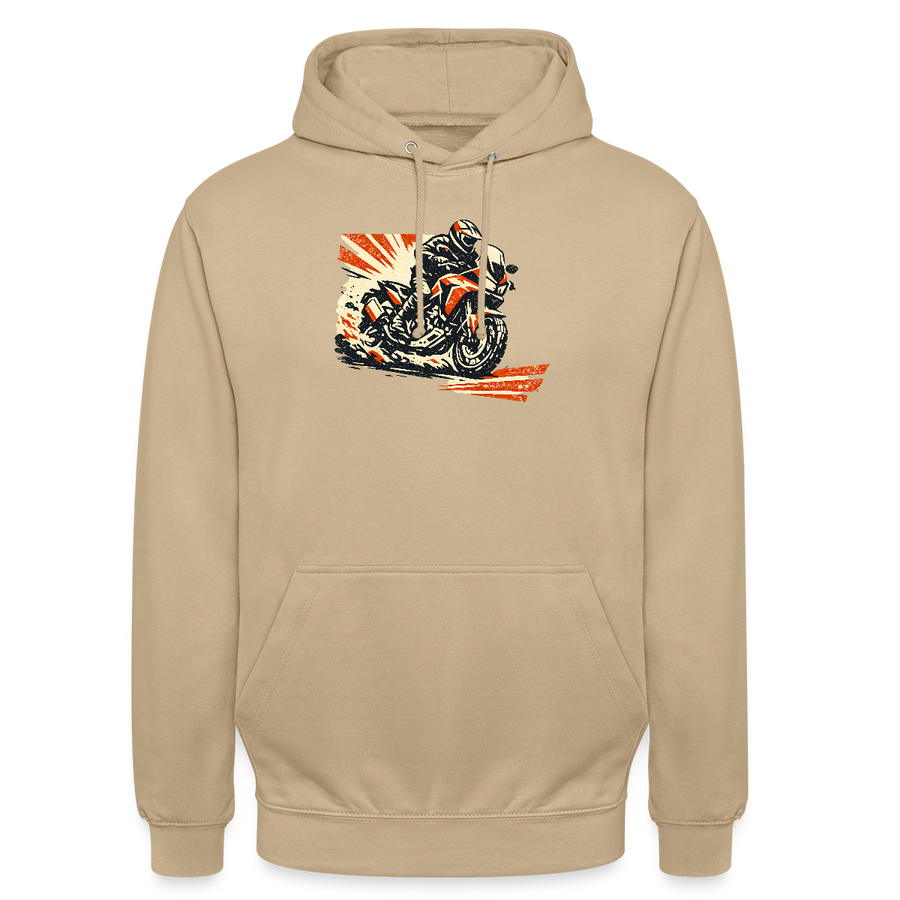 Honda nc 700 [Hoodie] - Retro Rallye - Brust Print