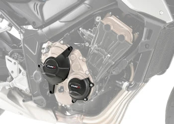 HONDA NX 500 [2025] – Adapter Beifahrer Fußrasten- Gummipad – Schwarz