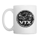 Honda vtx 1300 [Mok Wit] - Grunge Badge - Enkelzijdig