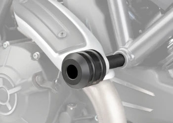 TRIUMPH SPEED TWIN 900 [2025] – Adapter Fußrasten- Gummipad "Rider" – Schwarz