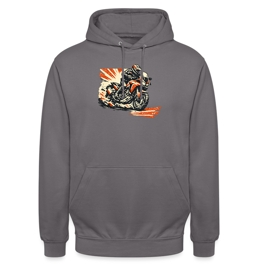 Honda nc 700 [Hoodie] - Retro Rallye - Brust Print