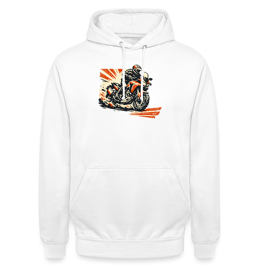 Honda nc 700 [Hoodie] - Retro Rallye - Brust Print