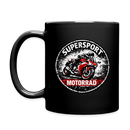 Ducati supersport [Tasse Schwarz] - Grunge Badge - Einseitig