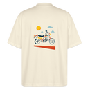 Yamaha XT 600 [Motorize] - Píxel trasero de camiseta extragrande - Blanco Gris