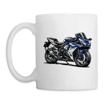 Suzuki gsx-r 600 [Tasse Weiß] - Manga Neon City - Einseitig