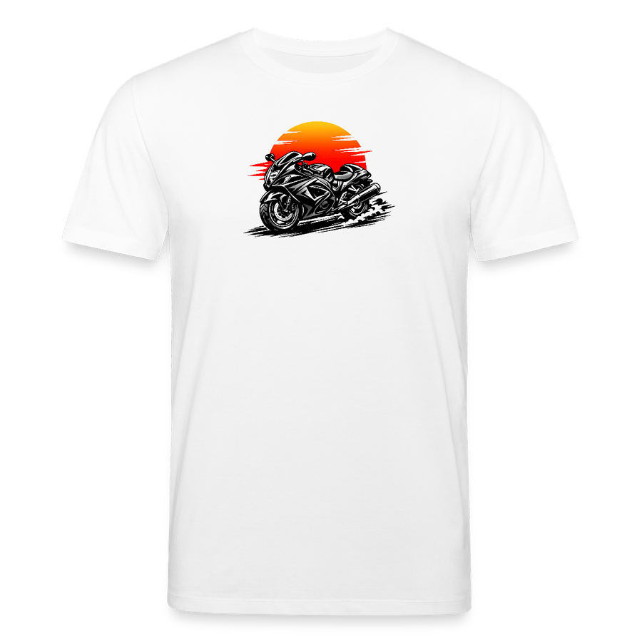 Suzuki hayabusa gsx1300r [T-Shirt] - Sunset Split - Potisk na hrudi