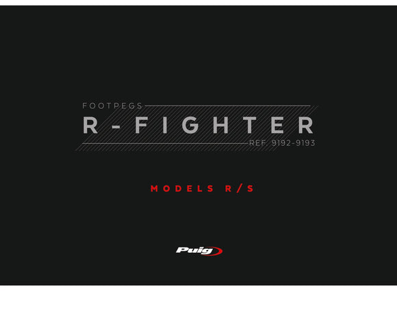 KTM RC 390 [2025] – R-Fighter フットレスト – シルバー