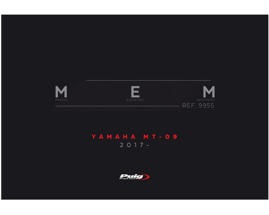 YAMAHA MT-09 SP [2020] – M.E.M. – Schwarz