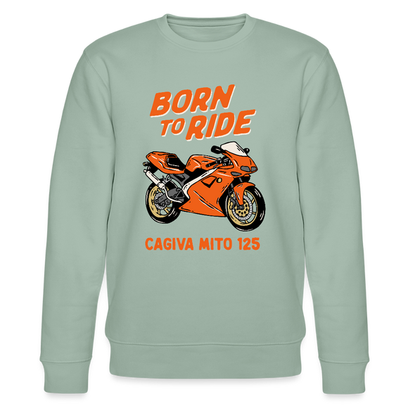 胸 - ライトグレーグリーン