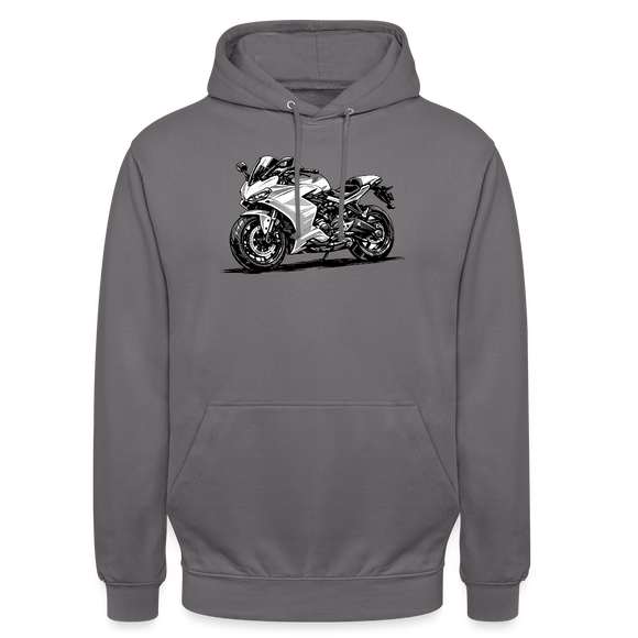 Ducati supersport [Hoodie] - Manga Neon City - Brust Print
